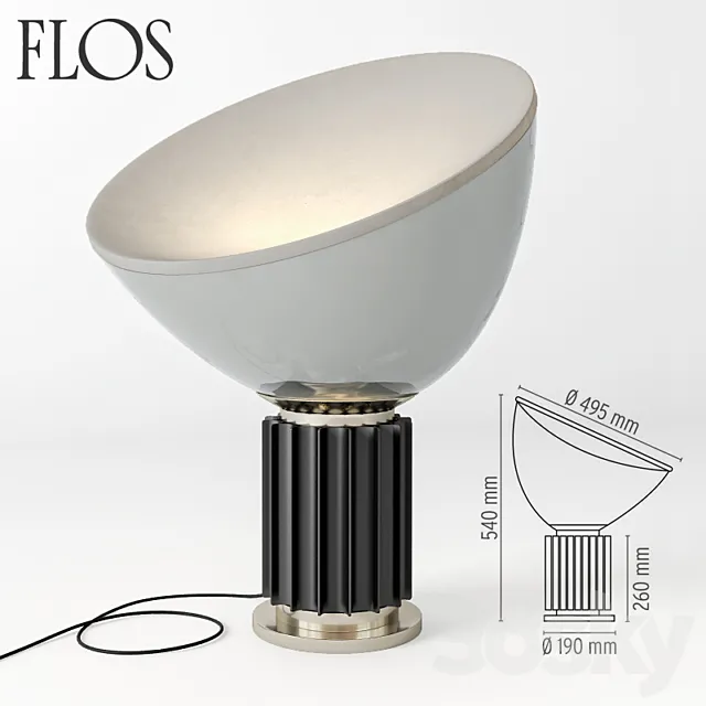 Flos Consumer Taccia 3D Model Flos Consumer Taccia 3D Model