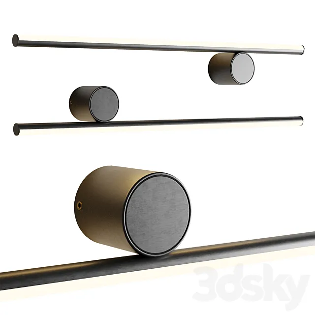 Flos COORDINATES W1 wall light 3D Model Flos COORDINATES W1 wall light 3D Model