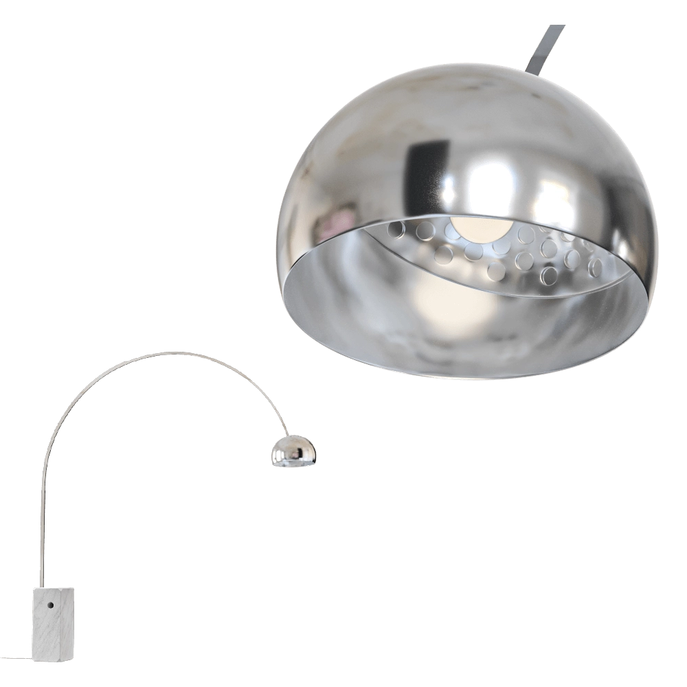 FLOS – Floor lamp Arco 3D Model FLOS – Floor lamp Arco 3D Model