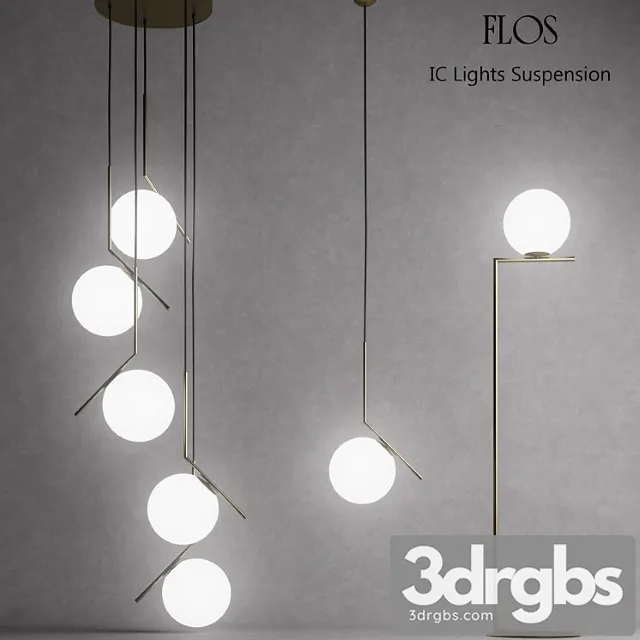 Flos Ic Lights 1 3D Model Download Flos Ic Lights 1 3D Model Download