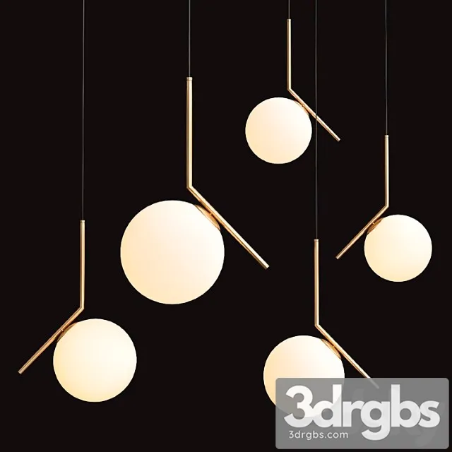 Flos Ic Lights 3 3D Model Download Flos Ic Lights 3 3D Model Download