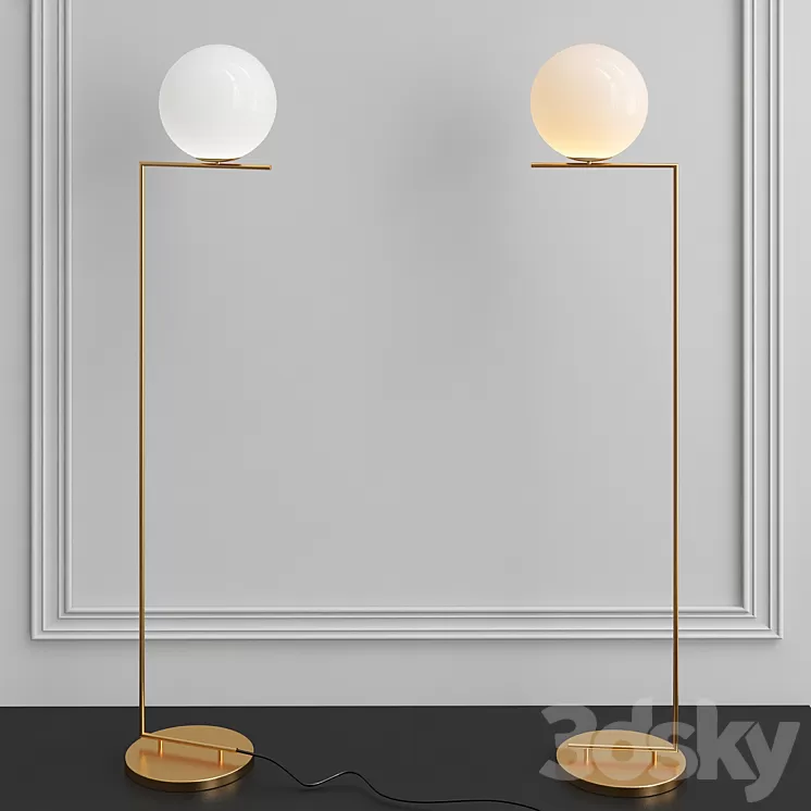 Flos IC Lights Family Michael Anastassiades 3D Model Flos IC Lights Family Michael Anastassiades 3D Model