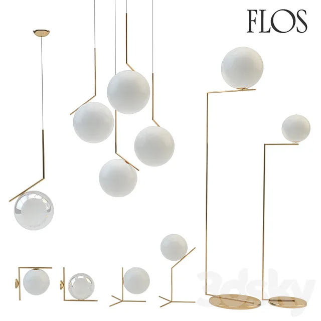 Flos IC Lights set 3DModel