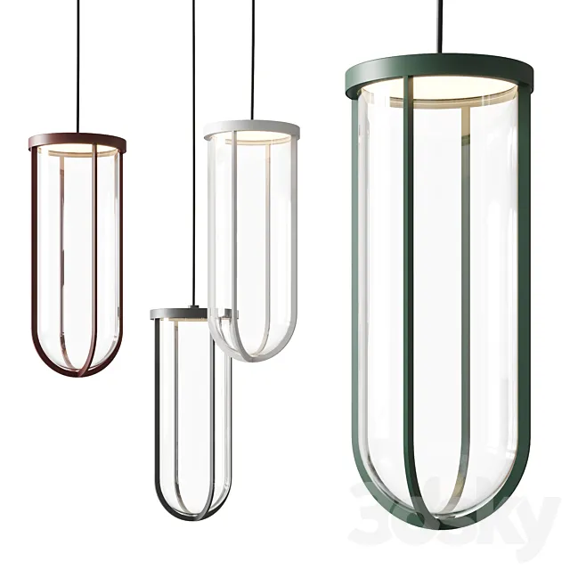 Flos in vitro pendant 3D Model