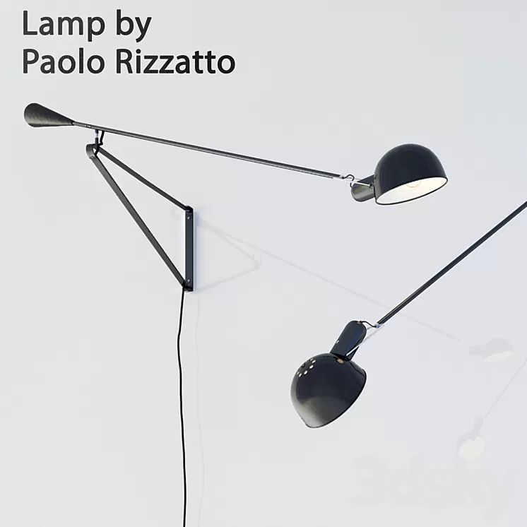 Flos lamp by Paolo Rizzatto 3D Model Flos lamp by Paolo Rizzatto 3D Model