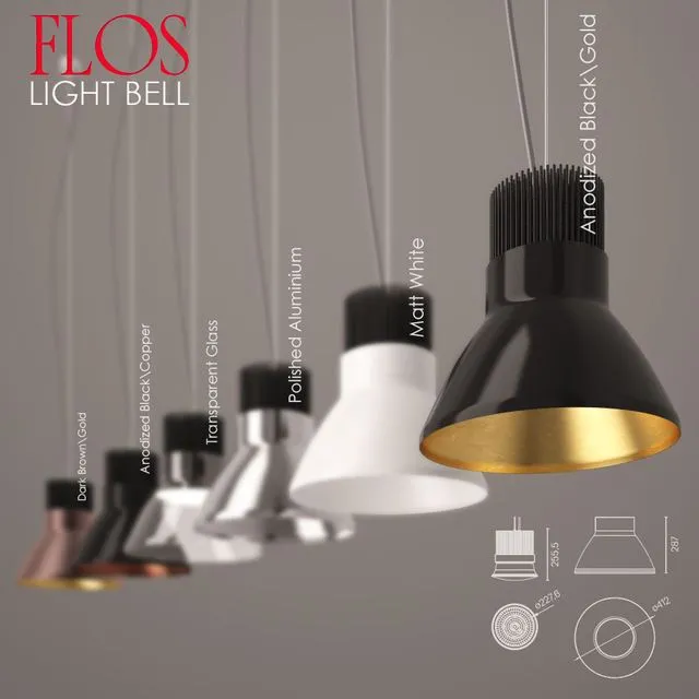 Flos Light Bell 3D Model Flos Light Bell 3D Model