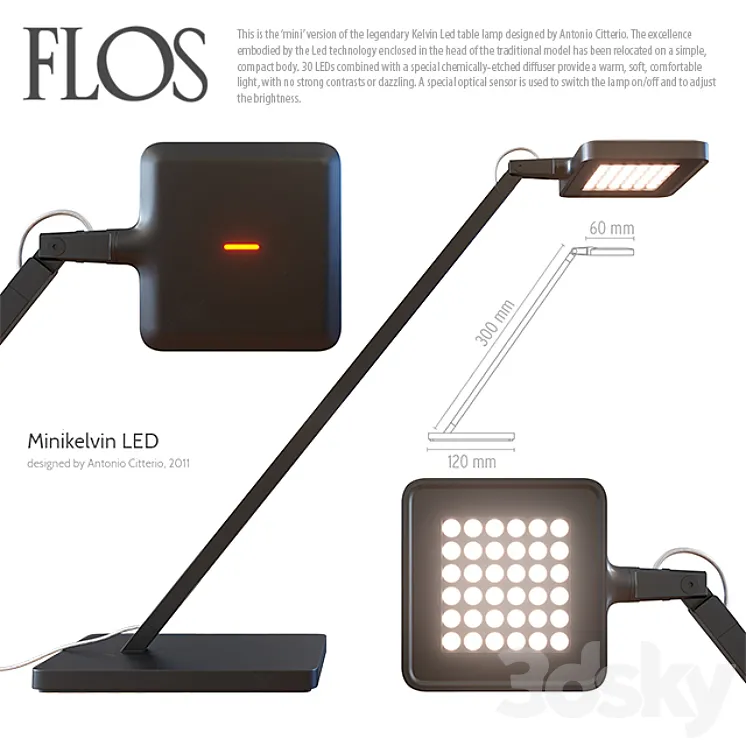 Flos Minikelvin LED 3D Model Free Download Flos Minikelvin LED 3D Model Free Download
