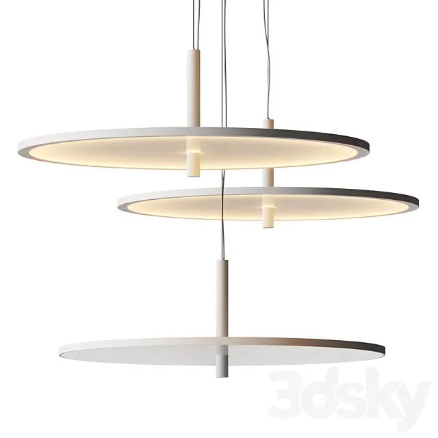 Flos My Disc Pendant Lamp 3D Model Flos My Disc Pendant Lamp 3D Model