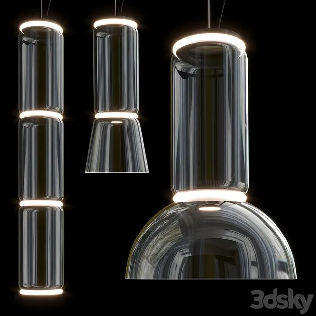 Flos Noctambule Collection 3D Model Flos Noctambule Collection 3D Model