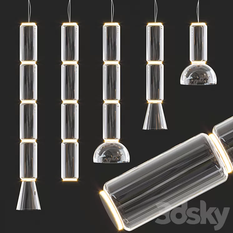 Flos Noctambule Collection – BIG 3D Model Flos Noctambule Collection – BIG 3D Model