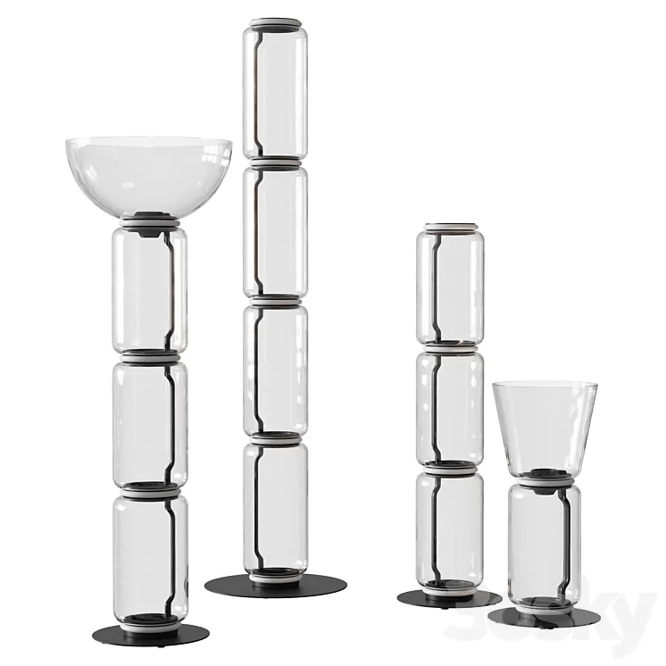 Flos noctambule floor 3D Model Free Download