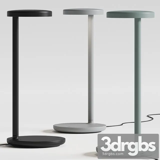 Flos Oblique Table Lamps 3D Model Download