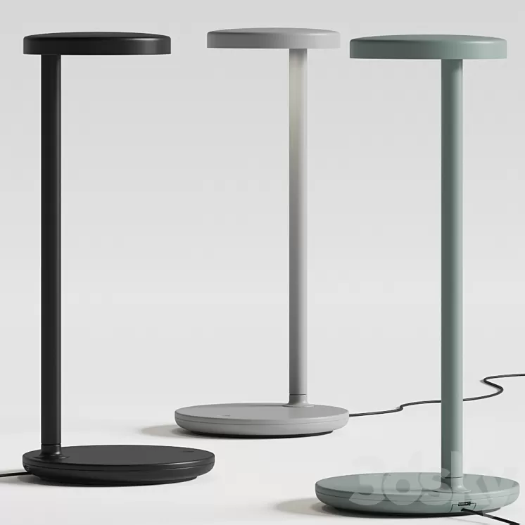 Flos Oblique Table Lamps 3D Model