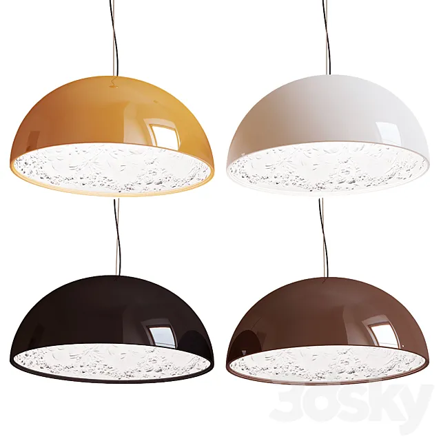 Flos Skygarden – 4 Lamps 3D Model
