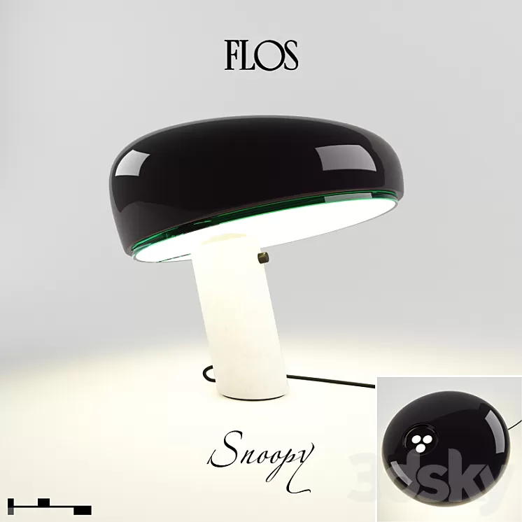 FLOS \/ Snoopy 3D Model FLOS \/ Snoopy 3D Model