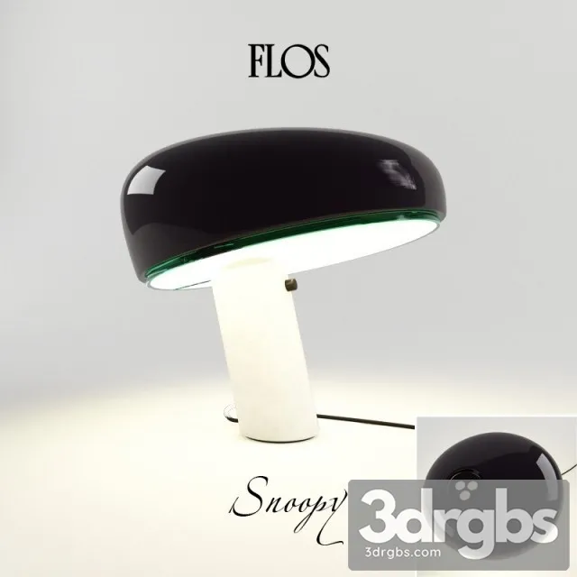 Flos Snoopy Table Lamp 3D Model Download