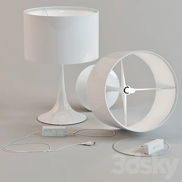 Flos Spun light T1 3DModel