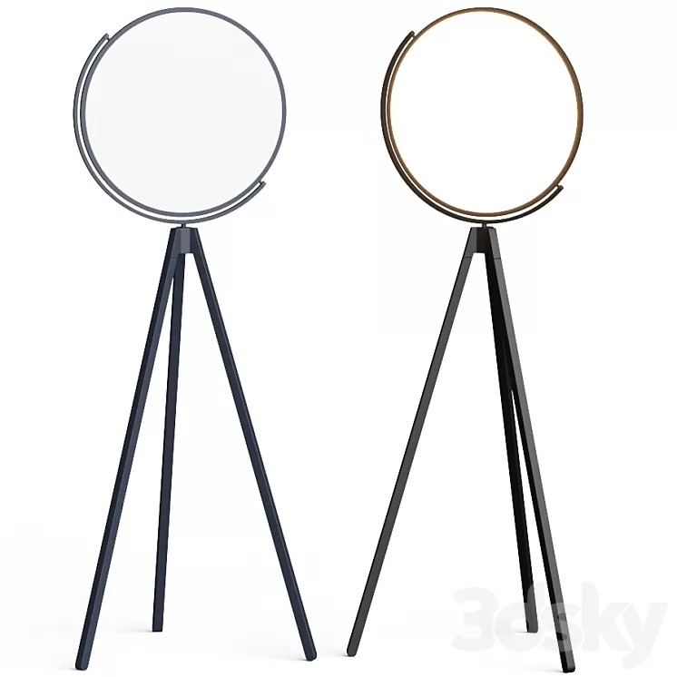 Flos Superloon Floor Lamp 3D Model
