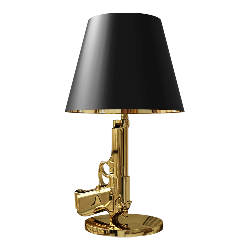 FLOS – Table lamp Gun 3D Model FLOS – Table lamp Gun 3D Model