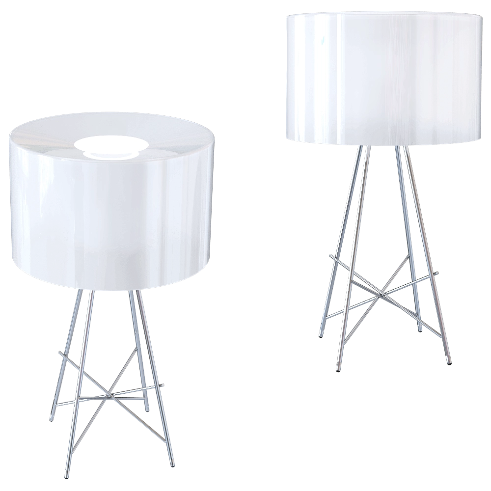 FLOS – Table lamp Ray 3D Model FLOS – Table lamp Ray 3D Model