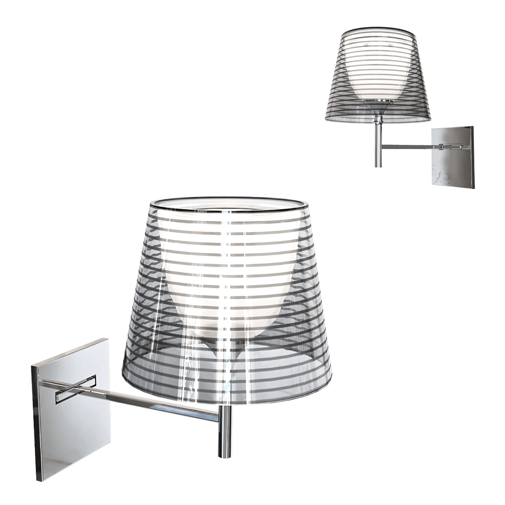 FLOS – Wall lamp KTribe 3D Model FLOS – Wall lamp KTribe 3D Model