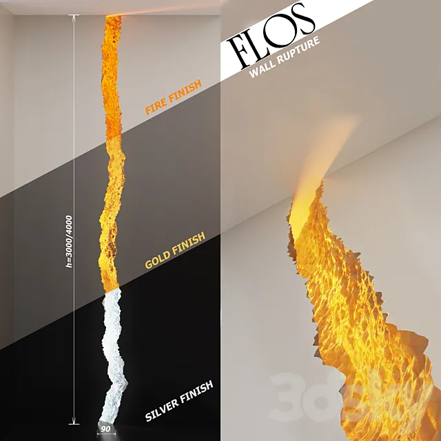 Flos Wall Rupture 3D Model
