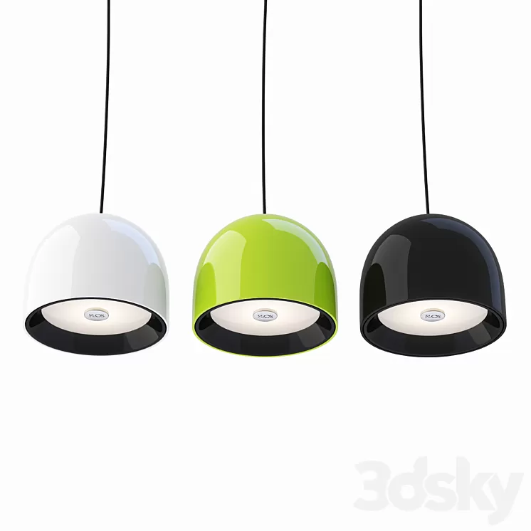 FLOS Wan-S pendant lamp 3D Model FLOS Wan-S pendant lamp 3D Model