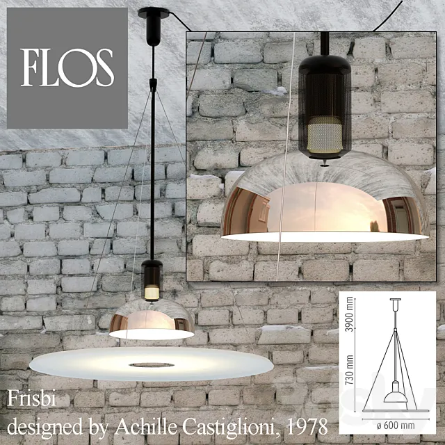 FlosFrisbi 3D Model FlosFrisbi 3D Model