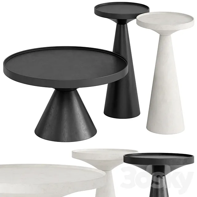 FLOSS coffee table 3D Model FLOSS coffee table 3D Model