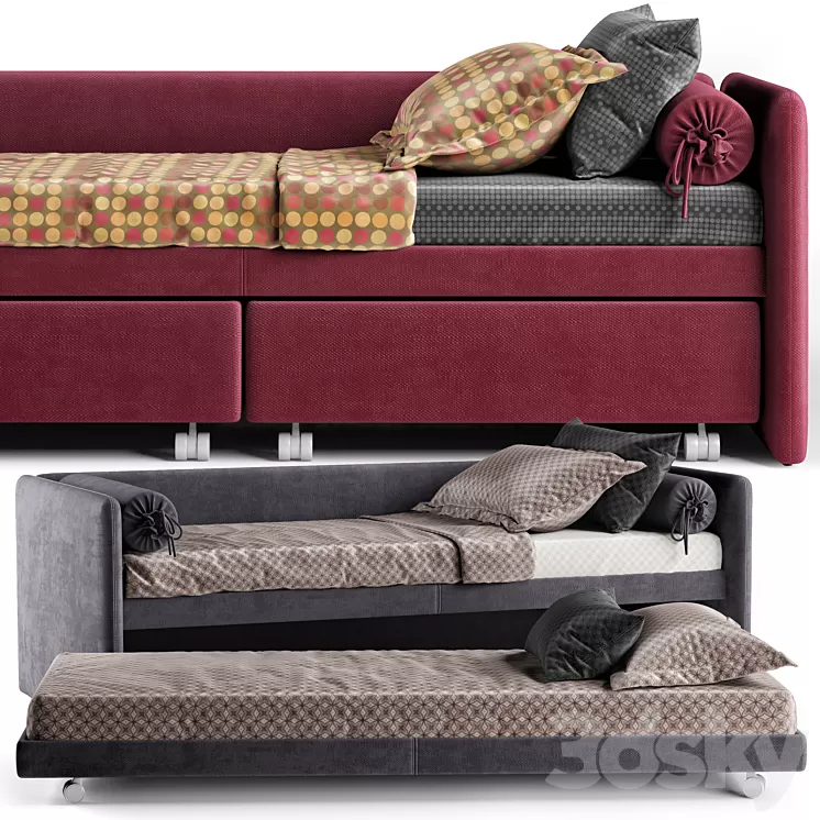 Flou duetto 3D Model