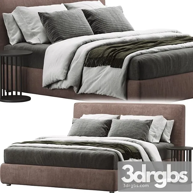 Flou MyPlace Bed 2 3D Model Download