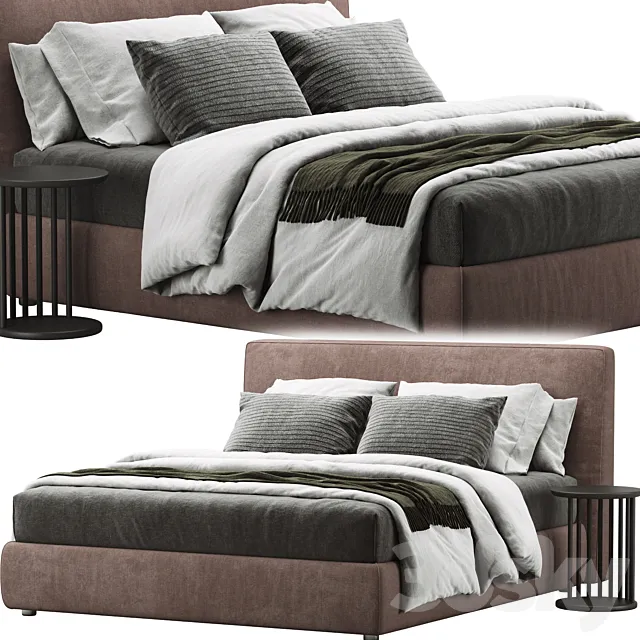 Flou MyPlace Bed 3DModel Flou MyPlace Bed 3DModel