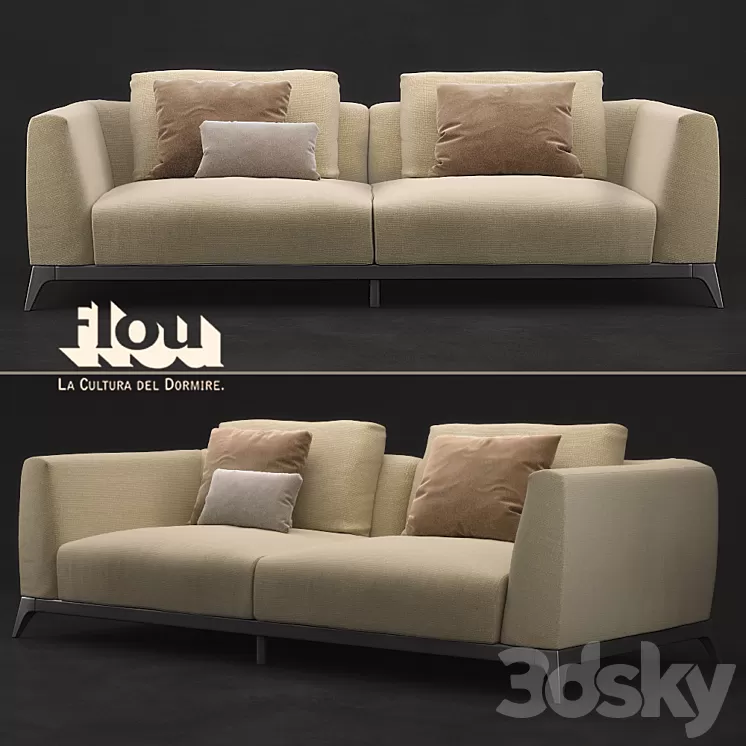 Flou Olivier Composition B 3D Model