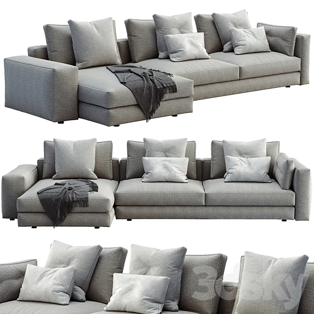 Flou Sofa Myplace 3D Model