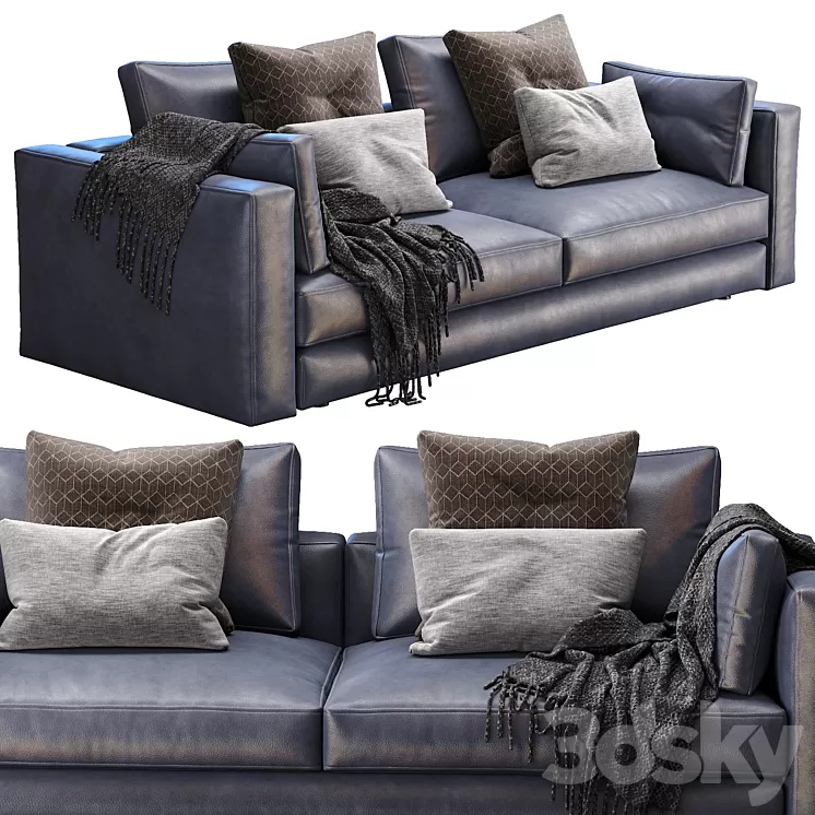Flou Sofa Myplace 3D Model