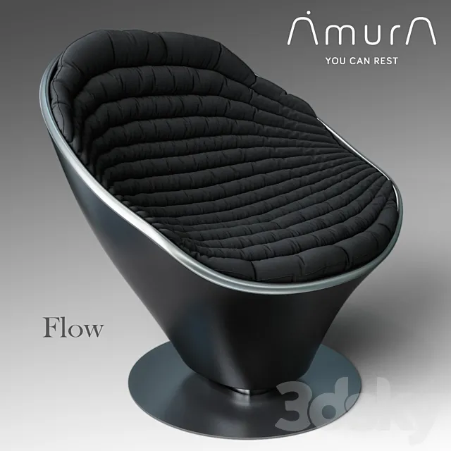 FLOW Armchair 3D Model