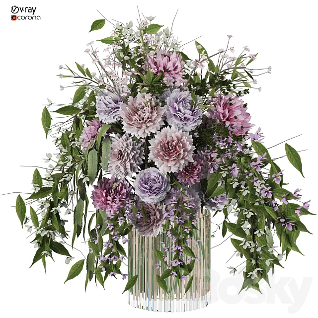 Flower 17 3D Model Flower 17 3D Model