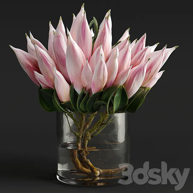 Flower 3D Model Flower 3D Model