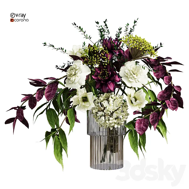 flower 87 3D Model flower 87 3D Model