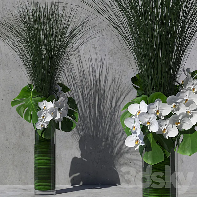 Flower Arrangement 3D Model Flower Arrangement 3D Model