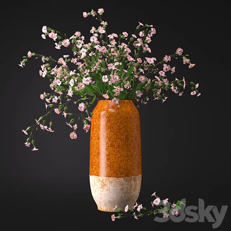 Flower arrangement_005 3D Model Free Download