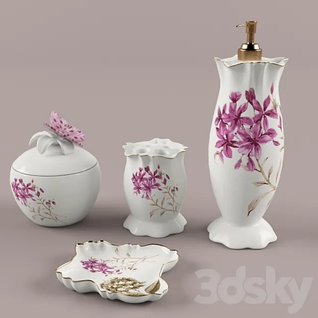 Flower Blossom 3D Model Flower Blossom 3D Model