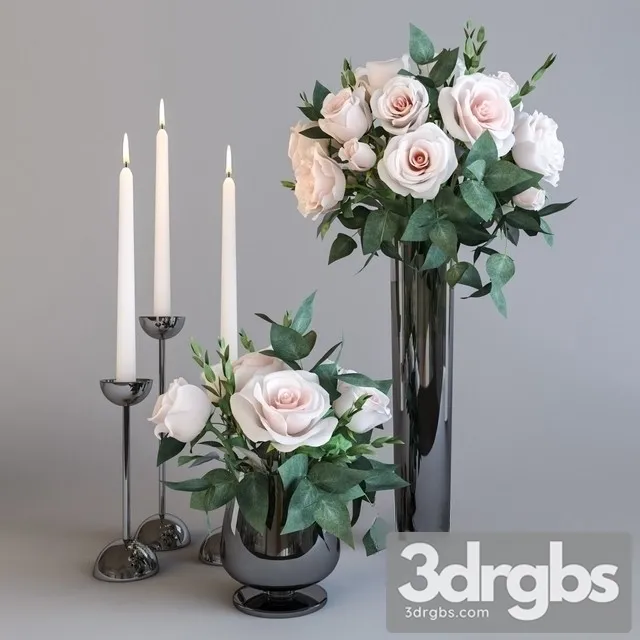 Flower Bouquet Set 113 3D Model Download Flower Bouquet Set 113 3D Model Download