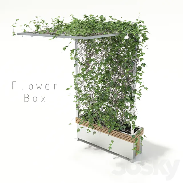 flower box 3DModel