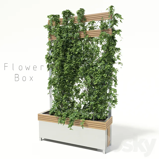 flower box 3DModel