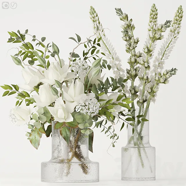 Flower composition – 12 3D Model