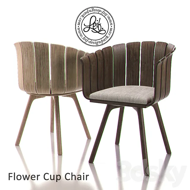 FLOWER CUP Chair 3D Model