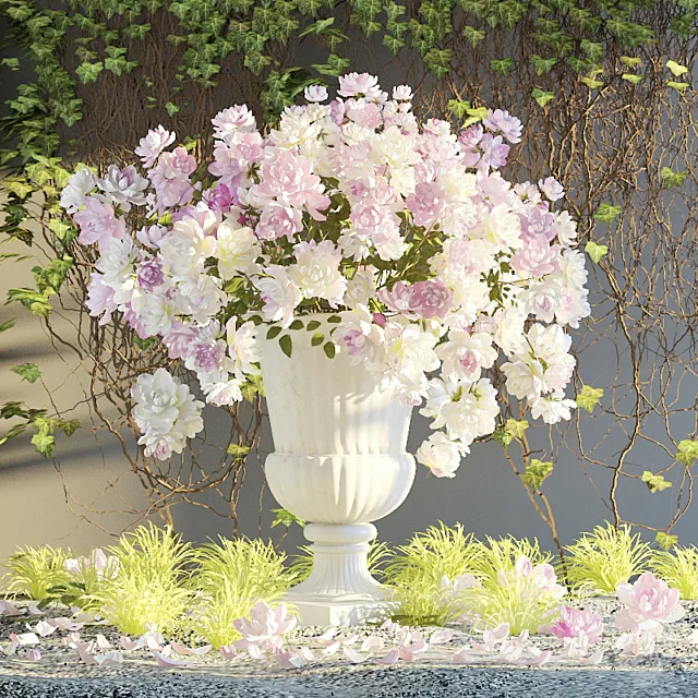 Flower house near the house 2 3DModel Flower house near the house 2 3DModel