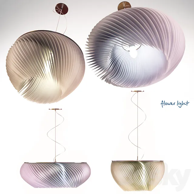 flower light 3D Model flower light 3D Model