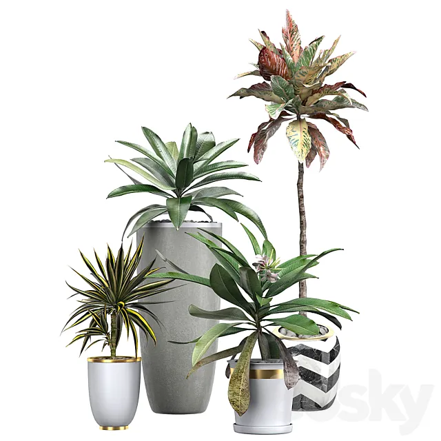 FLOWER PACK 115 S 3D Model